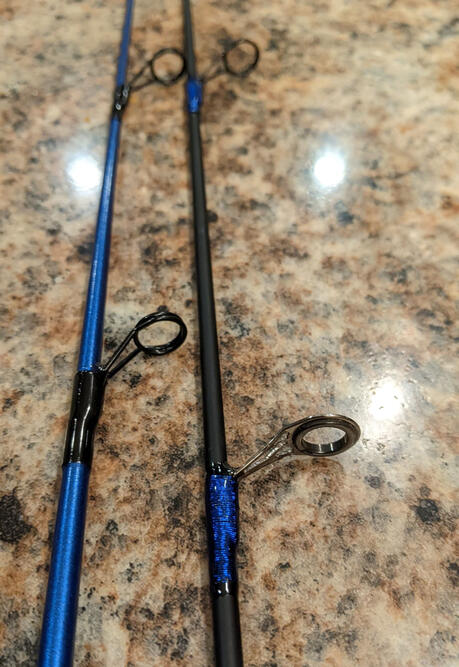 Walley and Panfish Rods for Sioux County Sportsmen's banquet!